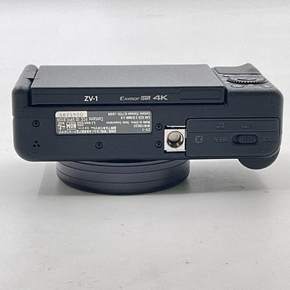 【全額返金保証】【最速発送】Sony コンパクトデジタルカメラ VLOGCAM ZV-1 超美品 動作確認済
