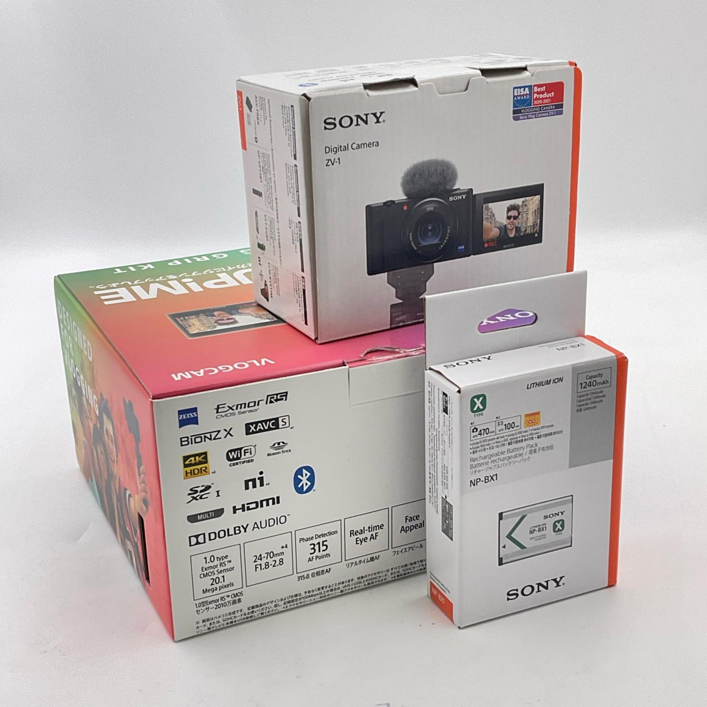 【全額返金保証】【最速発送】Sony コンパクトデジタルカメラ VLOGCAM ZV-1 超美品 動作確認済