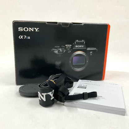 【全額返金保証】【最速発送】Sony デジタル一眼 α7S III 美品 動作確認済