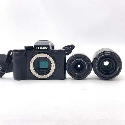 【全額返金保証】【最速発送】Panasonic デジタル一眼 LUMIX DC-G100DW ダブルズームキット 超美品 動作確認済
