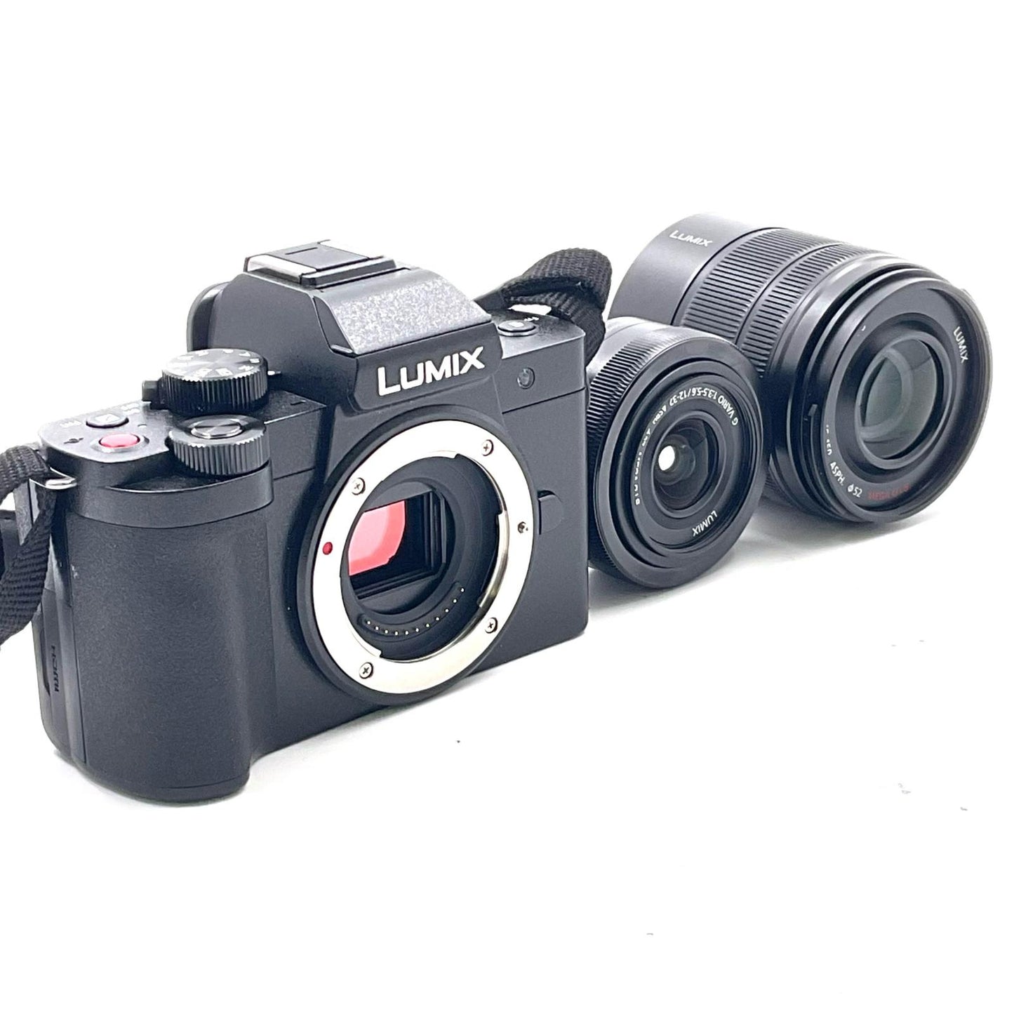 【全額返金保証】【最速発送】Panasonic デジタル一眼 LUMIX DC-G100DW ダブルズームキット 超美品 動作確認済