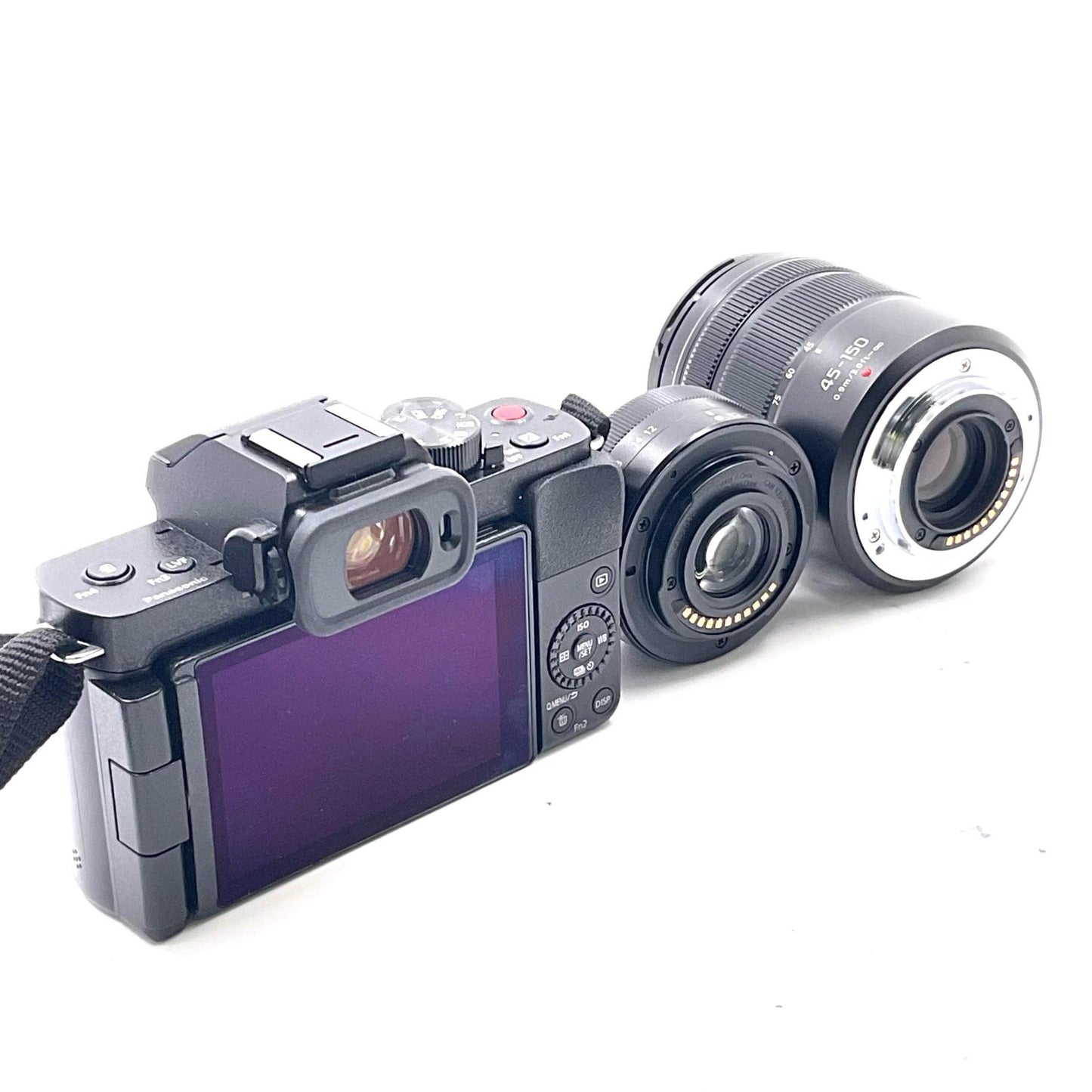 【全額返金保証】【最速発送】Panasonic デジタル一眼 LUMIX DC-G100DW ダブルズームキット 超美品 動作確認済
