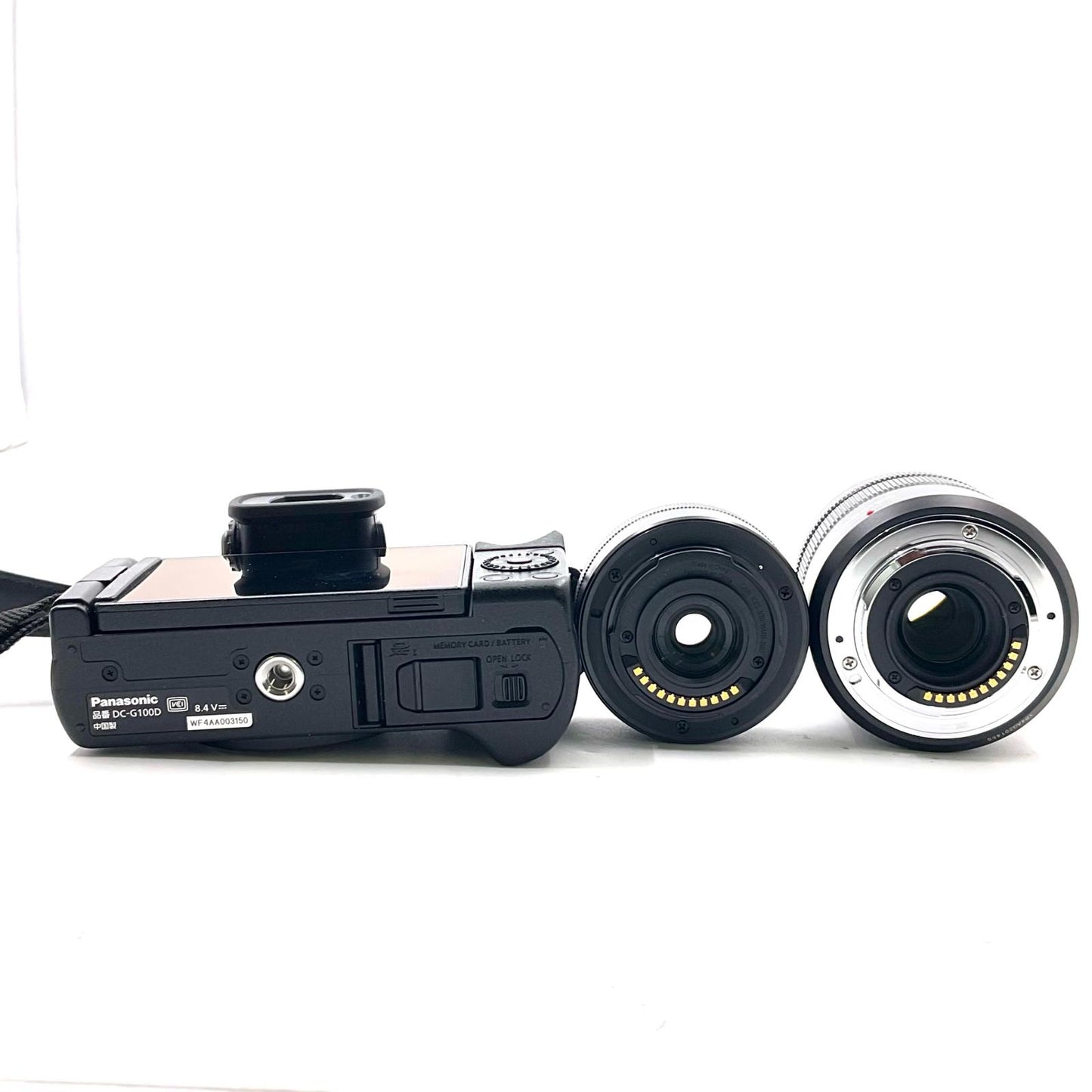 【全額返金保証】【最速発送】Panasonic デジタル一眼 LUMIX DC-G100DW ダブルズームキット 超美品 動作確認済