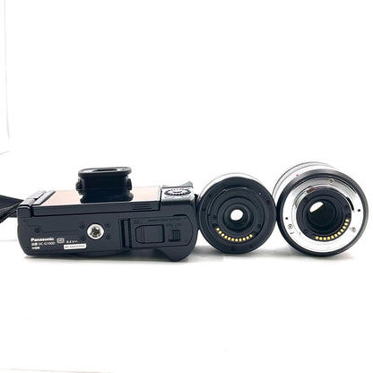 【全額返金保証】【最速発送】Panasonic デジタル一眼 LUMIX DC-G100DW ダブルズームキット 超美品 動作確認済