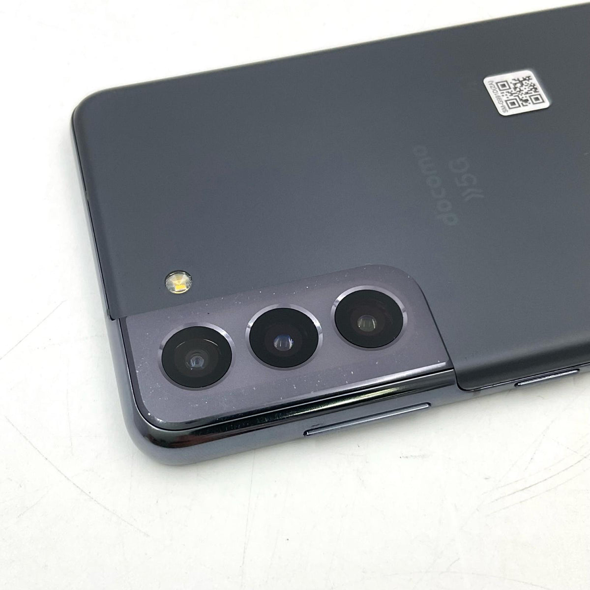 【最速発送】SAMSUNG Galaxy S21 5G 256GB ファントムグレ docomo SC-51B 白ロム【難有】