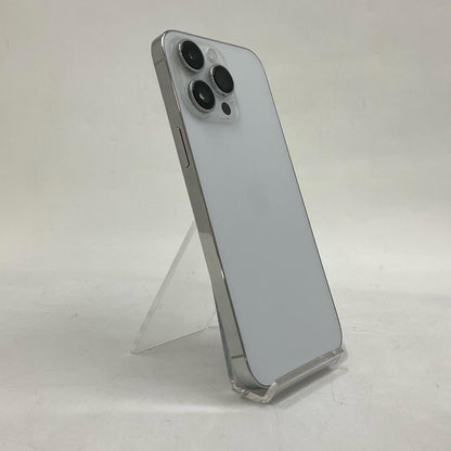 【最速発送】Apple iPhone iPhone 14 Pro Max 256GB シルバー au 白ロム【難有】 77%