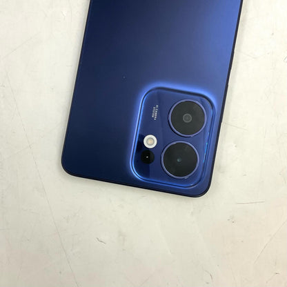 【最速発送】 OPPO Reno13 A 128GB ブルー系 au OPG05 白ロム【難有】