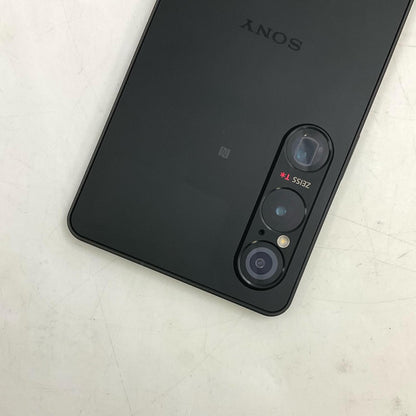 【最速発送】 Xperia 1 VI 256GB ブラック系 au SOG13 白ロム【難有】
