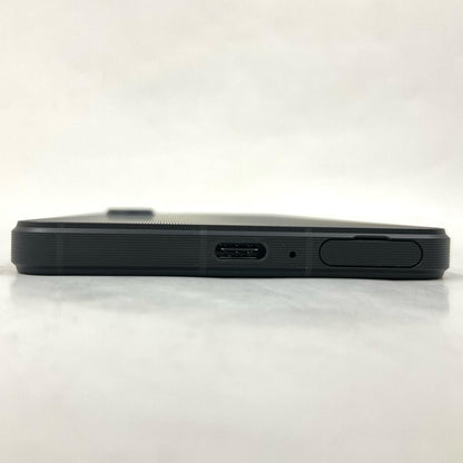 【最速発送】 Xperia 1 VI 256GB ブラック系 au SOG13 白ロム【難有】