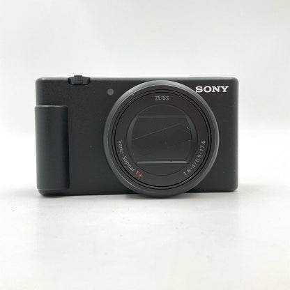【全額返金保証】【最速発送】Sony コンパクトデジタルカメラ VLOGCAM ZV-1M2G シューティンググリップキット [ブラック] 美品 動作確認済