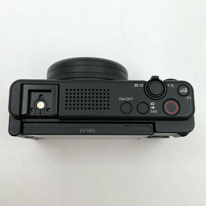 【全額返金保証】【最速発送】Sony コンパクトデジタルカメラ VLOGCAM ZV-1M2G シューティンググリップキット [ブラック] 美品 動作確認済