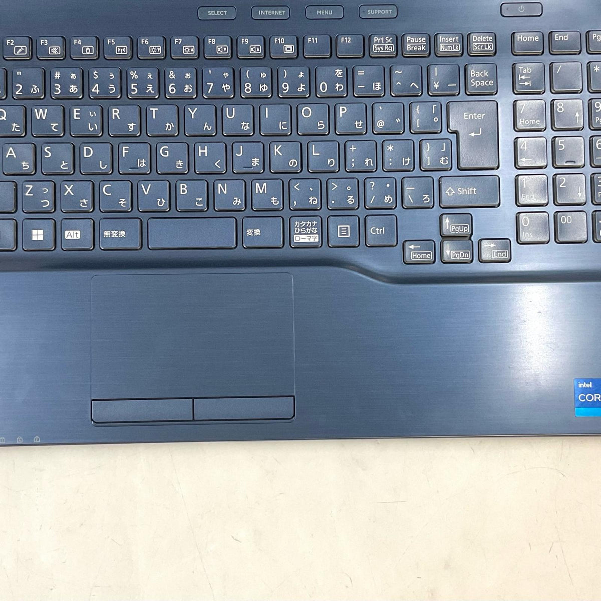 【全額返金保証】【最速発送】FUJITSU LIFEBOOK FMVA53G2L i7-1260P 32GB M.2 SSD 512GB 88.8% 美品 動作確認済