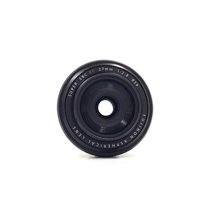 【全額返金保証】【最速発送】FUJIFILM フジノンレンズ XF27mmF2.8 [ブラック] 美品 動作確認済