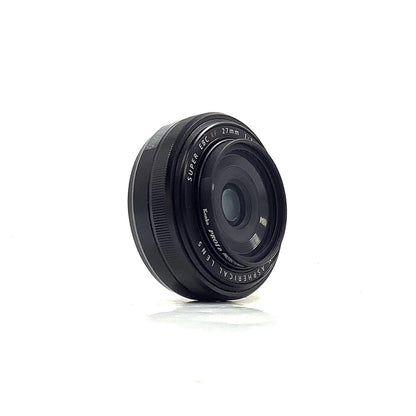 【全額返金保証】【最速発送】FUJIFILM フジノンレンズ XF27mmF2.8 [ブラック] 美品 動作確認済