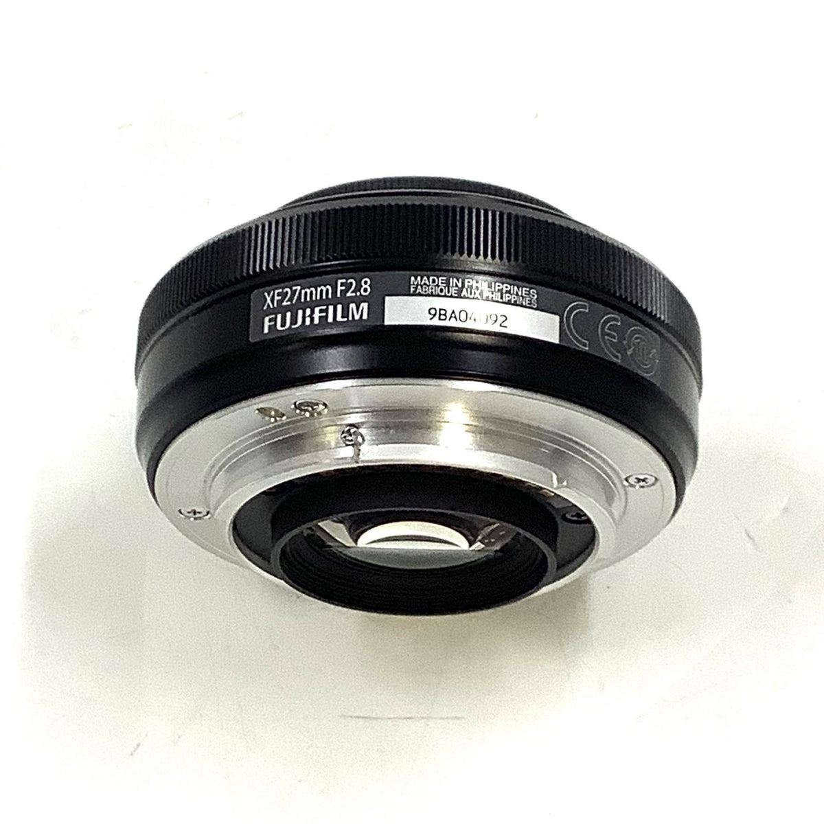 【全額返金保証】【最速発送】FUJIFILM フジノンレンズ XF27mmF2.8 [ブラック] 美品 動作確認済