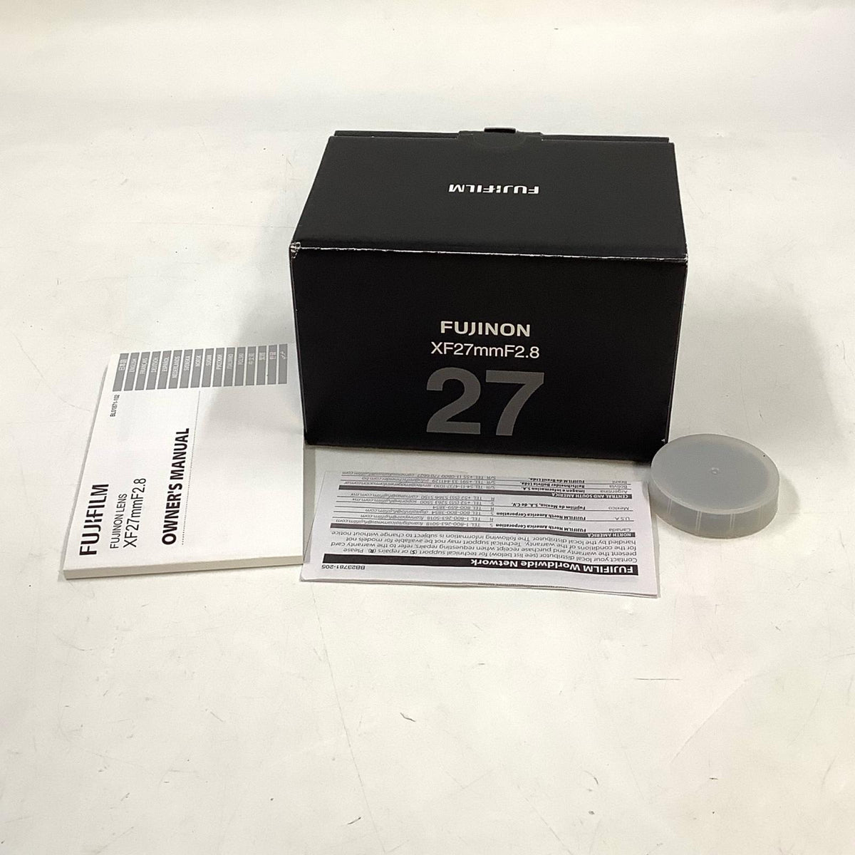 【全額返金保証】【最速発送】FUJIFILM フジノンレンズ XF27mmF2.8 [ブラック] 美品 動作確認済