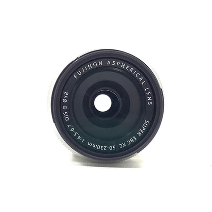 【全額返金保証】【最速発送】FUJIFILM フジノンレンズ XC50-230mmF4.5-6.7 OIS II [シルバー] 美品 動作確認済