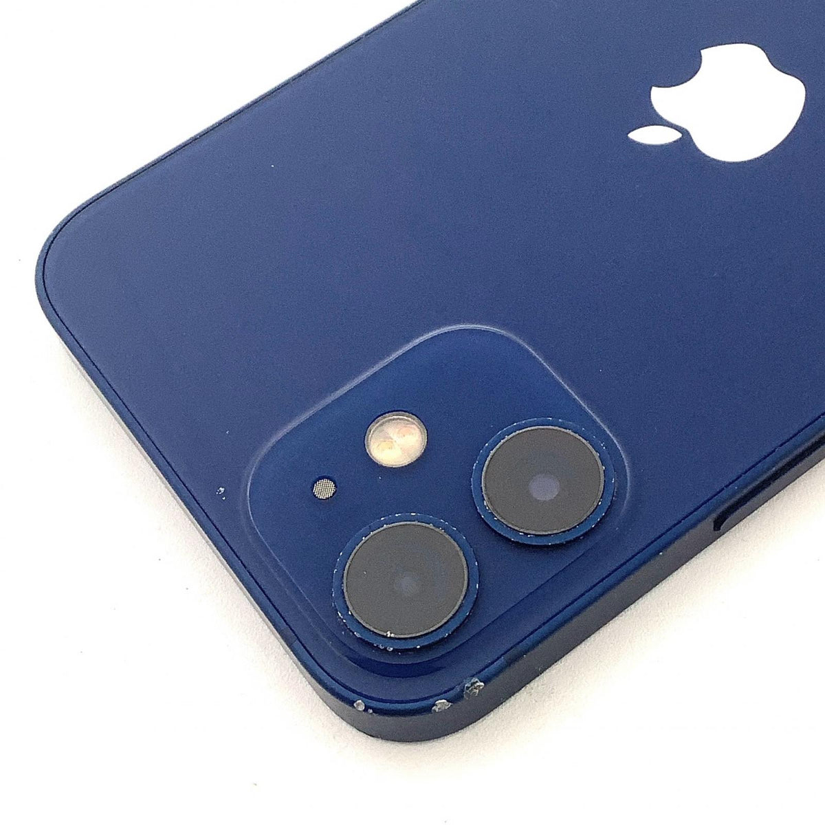 【最速発送】Apple iPhone iPhone 12 mini 256GB ブルー docomo SIMフリー 白ロム【難有】 82%