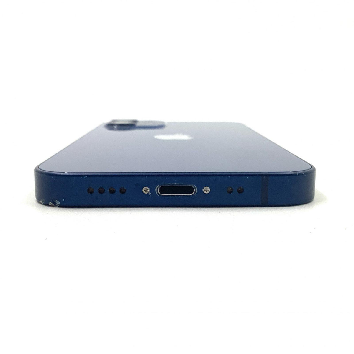 【最速発送】Apple iPhone iPhone 12 mini 256GB ブルー docomo SIMフリー 白ロム【難有】 82%