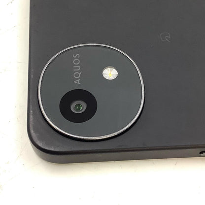 【全額返金保証】【最速発送】SHARP AQUOS wish5 64GB ブラック docomo SIMフリー SH-52F 白ロム 動作確認済