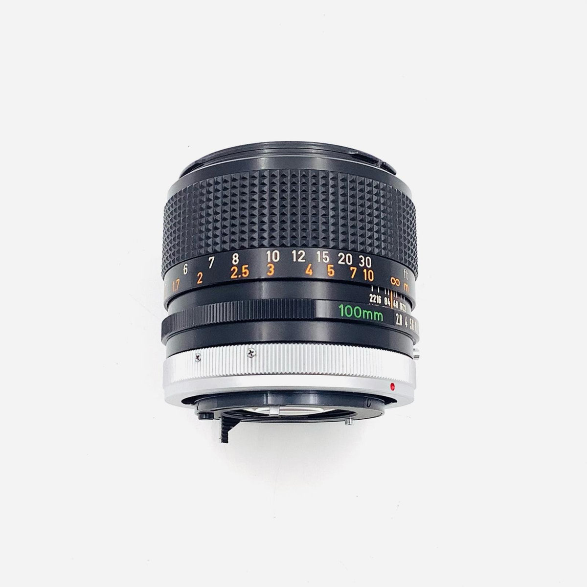 【全額返金保証】【最速発送】Canon 旧FD 100mm f2.8 S.S.C 動作確認済