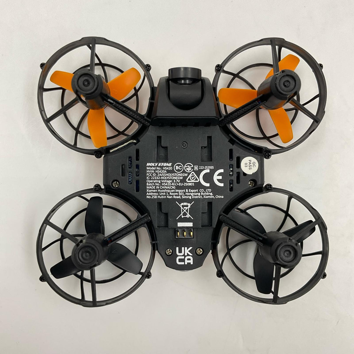 【最速発送】Holy Stone HS420 MINI DRONE オレンジ【難有】
