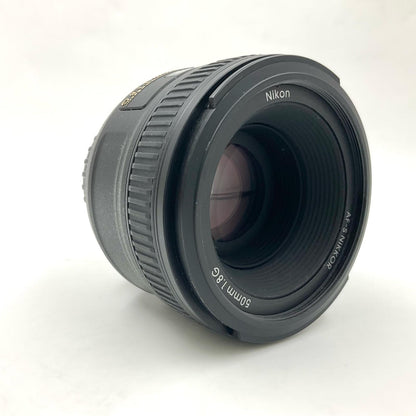 【全額返金保証】【最速発送】Nikon AF-S NIKKOR 50mm f/1.8G 美品 動作確認済