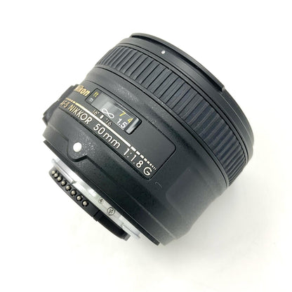 【全額返金保証】【最速発送】Nikon AF-S NIKKOR 50mm f/1.8G 美品 動作確認済