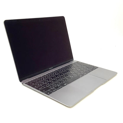 【全額返金保証】【最速発送】Apple MacBook 12インチ 2017 1.2GHz デュアルコアIntel Core ｍ3 8GB 256GB スペースグレイ 動作確認済