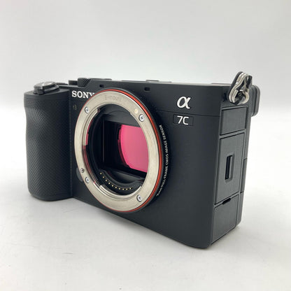 【最速発送】Sony デジタル一眼 α7C ILCE-7C ボディ ブラック【難有】