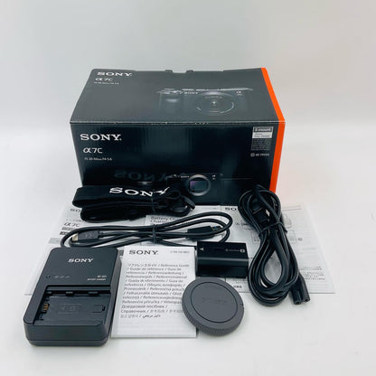 【最速発送】Sony デジタル一眼 α7C ILCE-7C ボディ ブラック【難有】