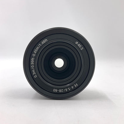 【全額返金保証】【最速発送】Sony FE 28-60mm F4-5.6 SEL2860 美品 動作確認済