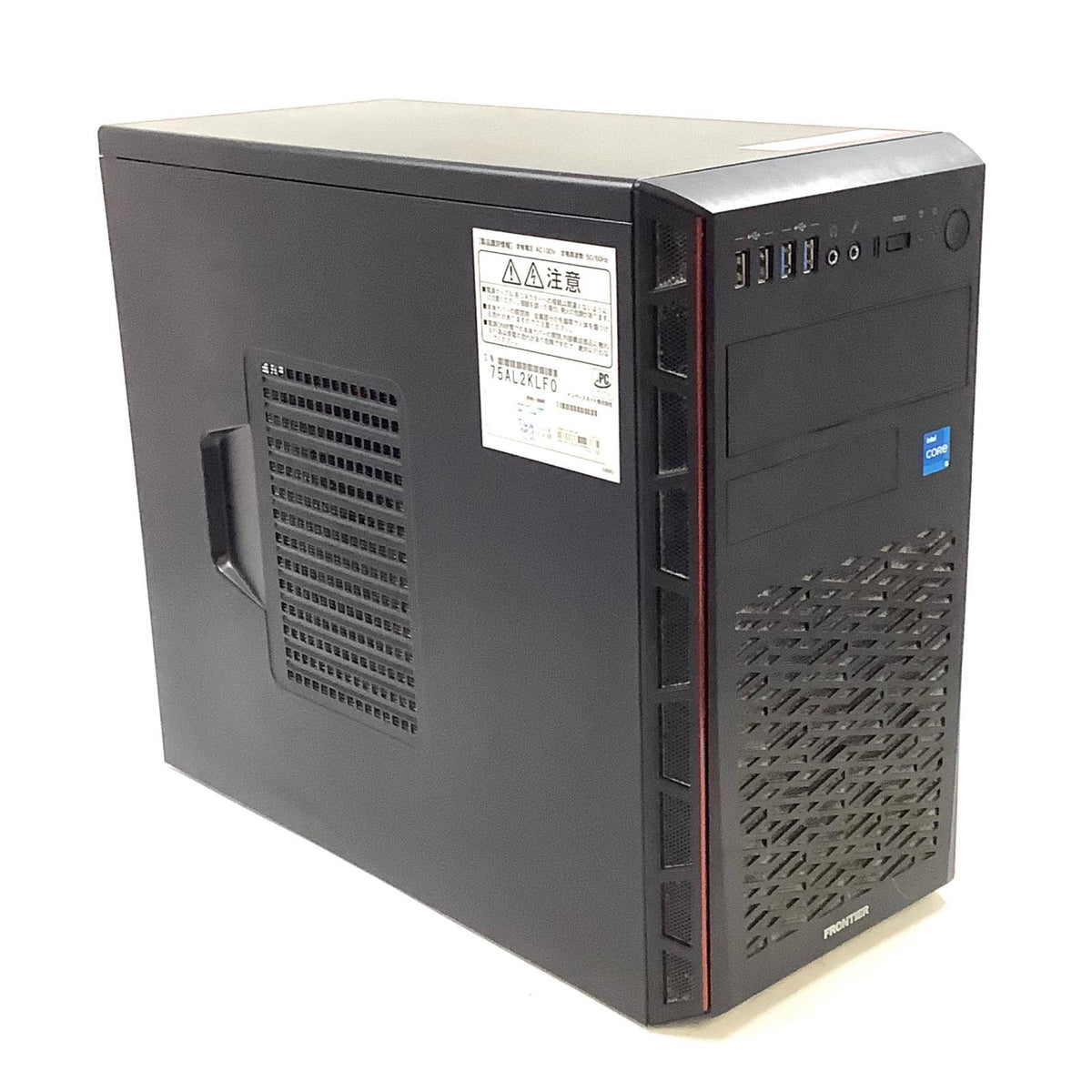 【全額返金保証】【最速発送】フロンティア i5-13400F 32GB M.2 SSD 1TB RTX 3060 Ti 美品 動作確認済