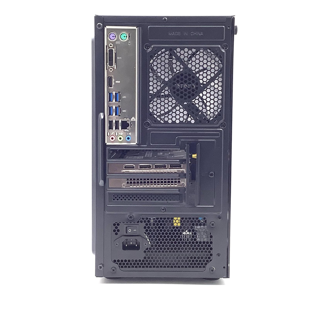 【全額返金保証】【最速発送】unfinity MS-7C52 Ryzen 5 2600 16GB M.2 SSD 512GB RTX 3060 美品 動作確認済