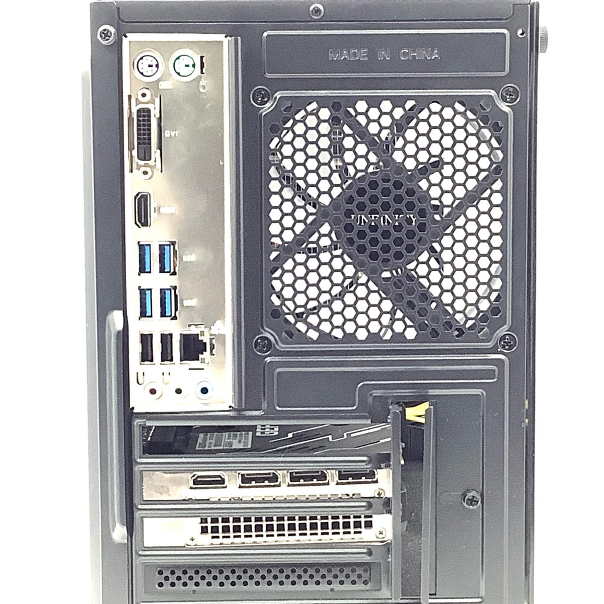 【全額返金保証】【最速発送】unfinity MS-7C52 Ryzen 5 2600 16GB M.2 SSD 512GB RTX 3060 美品 動作確認済