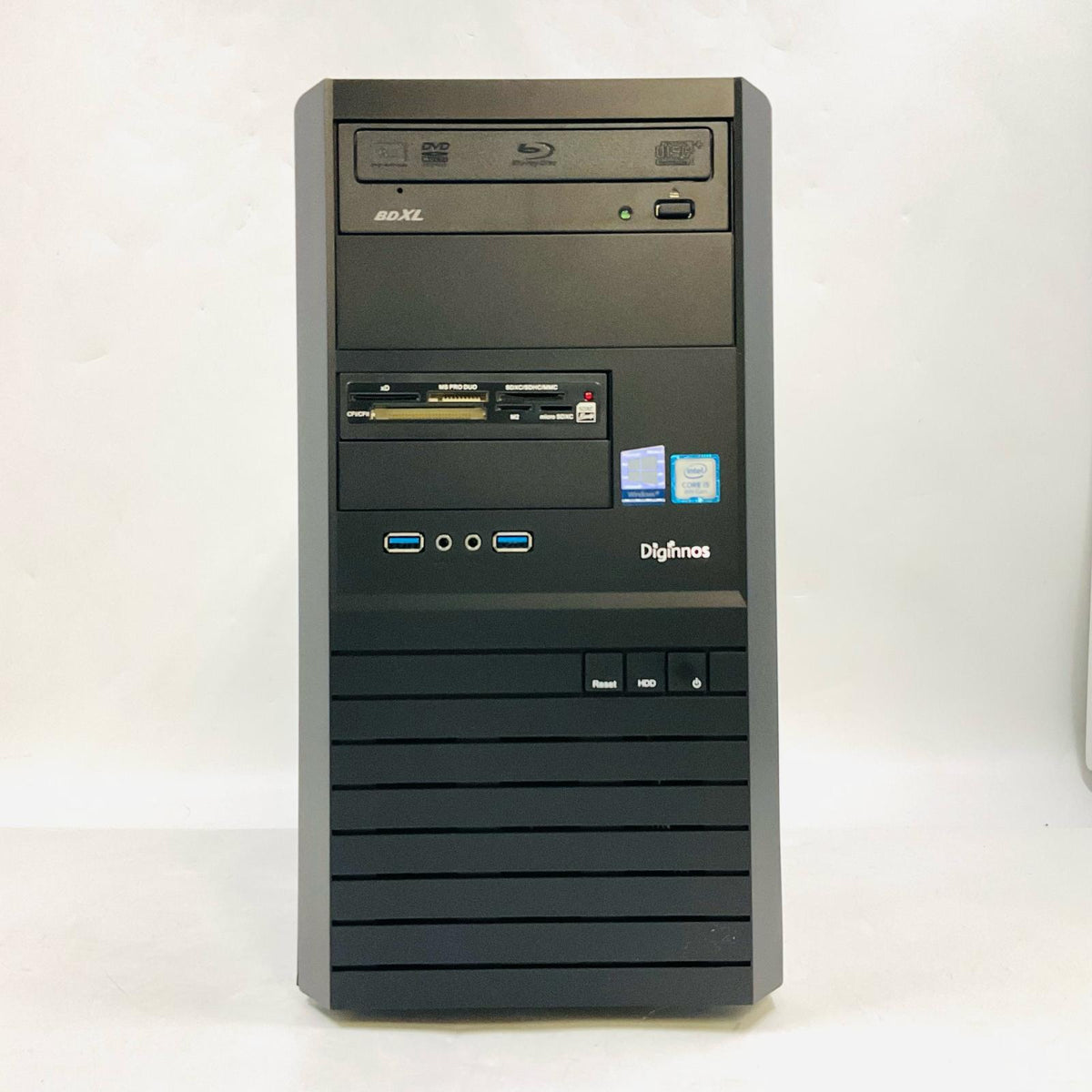 【全額返金保証】【最速発送】ドスパラ INW EM041-5 intel core i5-8400 8GB SSD 256GB HDD 1TB 美品 動作確認済