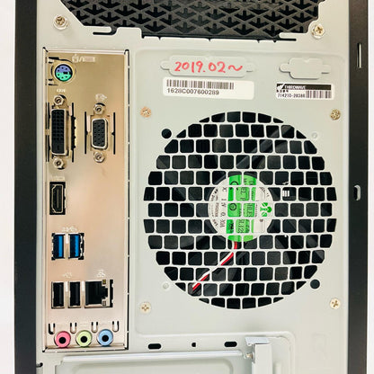 【全額返金保証】【最速発送】ドスパラ INW EM041-5 intel core i5-8400 8GB SSD 256GB HDD 1TB 美品 動作確認済