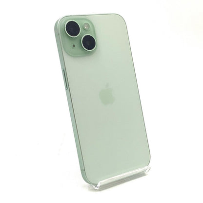 【全額返金保証】【最速発送】Apple iPhone iPhone 15 128GB グリーン SIMフリー 白ロム 動作確認済 81%