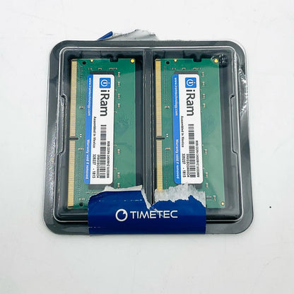【全額返金保証】【最速発送】Mushkin Enhanced メモリ SODIMM DDR4 PC4-19200 8GB MacX2枚組　合計:16GB IR8GSO2400D4 美品 動作確認済