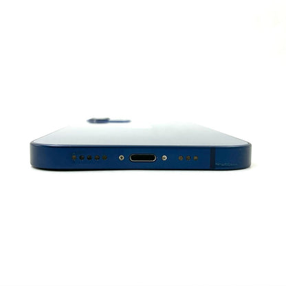 【全額返金保証】【最速発送】Apple iPhone iPhone 12 128GB ブルー Softbank SIMフリー 白ロム 美品 動作確認済 83%