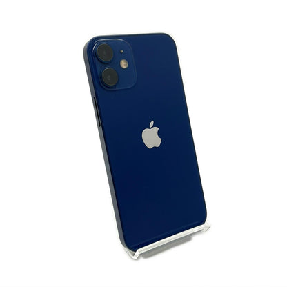 【全額返金保証】【最速発送】Apple iPhone iPhone mini 12 128GB ブルー Softbank SIMフリー 白ロム 動作確認済 76%