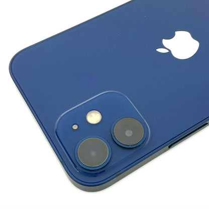 【全額返金保証】【最速発送】Apple iPhone iPhone mini 12 128GB ブルー Softbank SIMフリー 白ロム 動作確認済 76%
