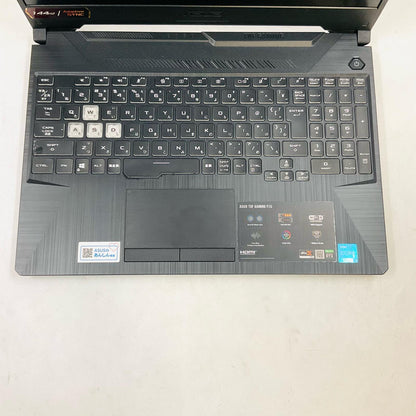 【最速発送】ASUS TUF Gaming F15 FX506HM 11th Gen Intel(R) Core(TM) i5-11400H @2.70GHz 16GB M.2 SSD 512GB NVIDIA GeForce RTX 3060 Laptop GPU 78.6%【難有】