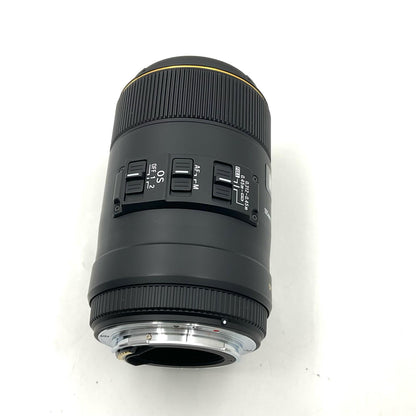 【全額返金保証】【最速発送】SIGMA MACRO 105mm F2.8 EX DG OS HSM [キヤノン用] 美品 動作確認済