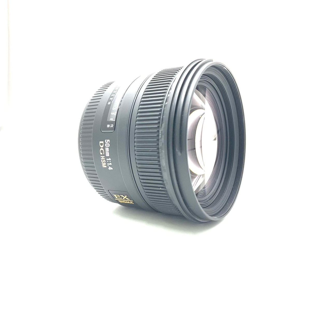 【全額返金保証】【最速発送】SIGMA 50mm F1.4 EX DG HSM (ｷﾔﾉﾝ用) 美品 動作確認済