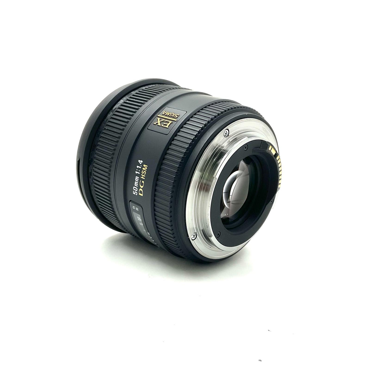 【全額返金保証】【最速発送】SIGMA 50mm F1.4 EX DG HSM (ｷﾔﾉﾝ用) 美品 動作確認済
