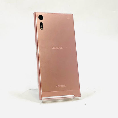 【全額返金保証】【最速発送】Sony Xperia XZ 32GB ピンク docomo SO-01J 白ロム 動作確認済