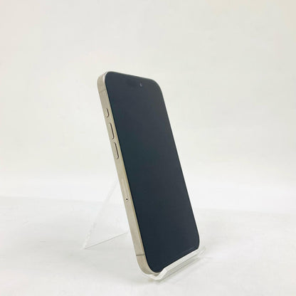 【全額返金保証】【最速発送】Apple iPhone iPhone Pro 15 256GB ナチュラルチタニウム SIMフリー 白ロム 動作確認済 87%