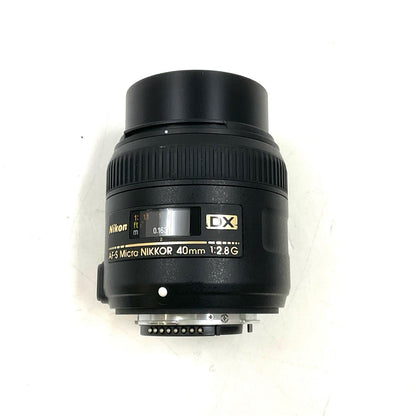 【全額返金保証】【最速発送】Nikon AF-S DX Micro NIKKOR 40mm f/2.8G 美品 動作確認済