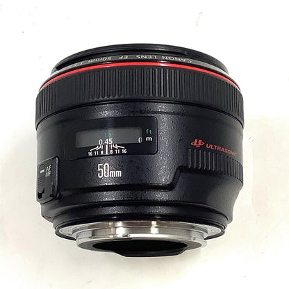 【全額返金保証】【最速発送】Canon EF50mm F1.2L USM 美品 動作確認済